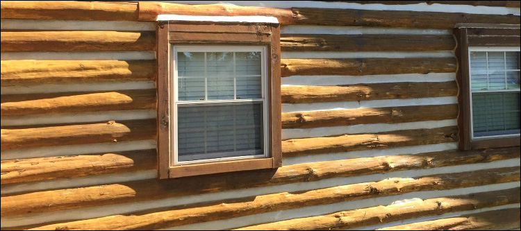 Log Home Whole Log Replacement  Bartow County, Georgia